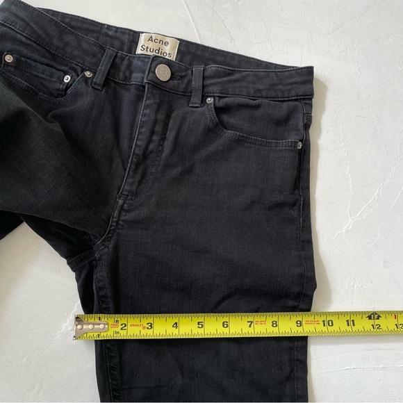 Acne Studios SKIN 5 BLACK Jeans Size 29/32 - Picture 8 of 13
